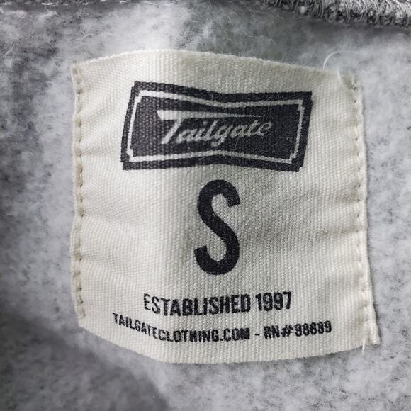 Tailgate Womens Gray Iowa State Star Sweatshirt Size Small - Picture 3 of 7